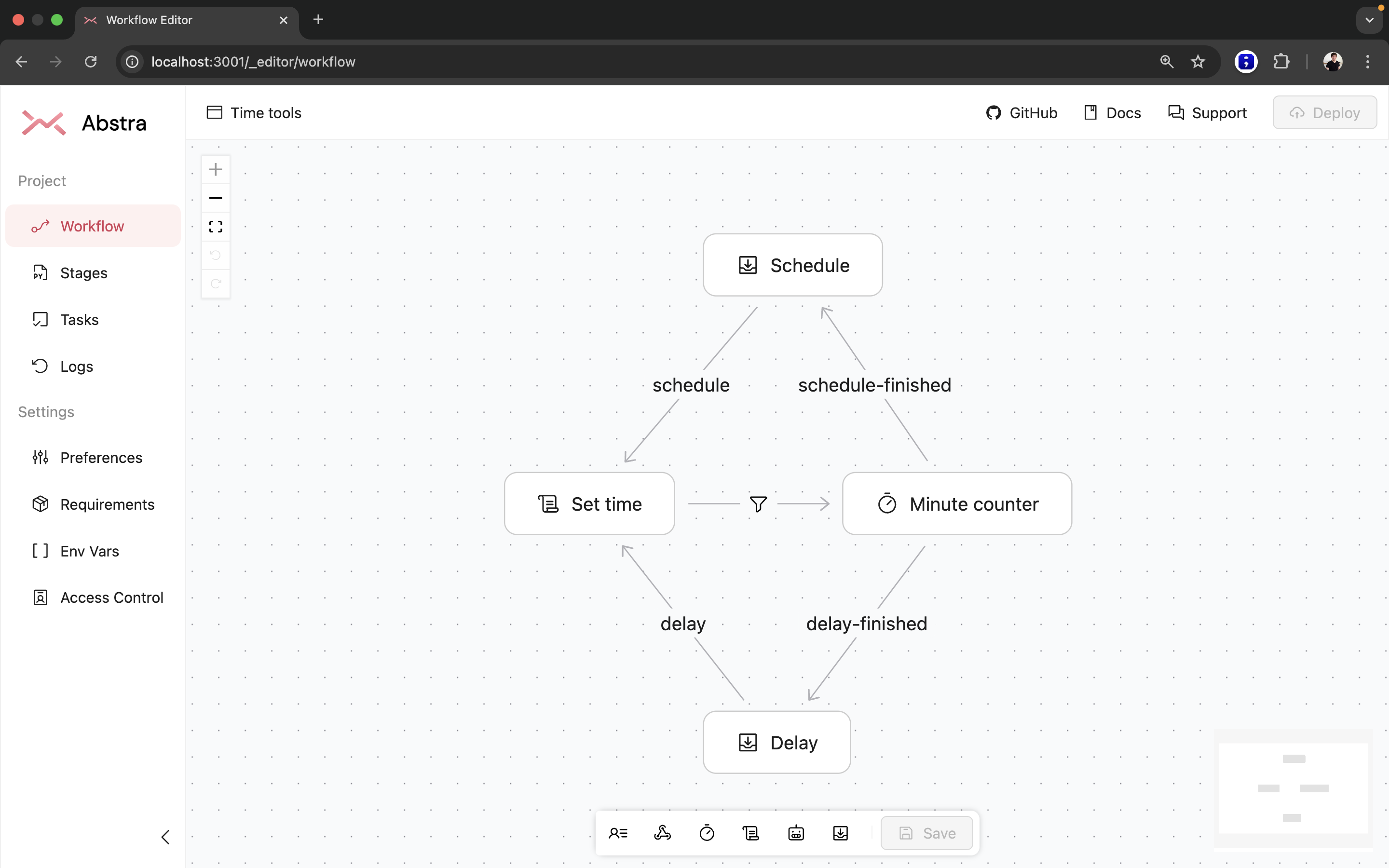 Agent example